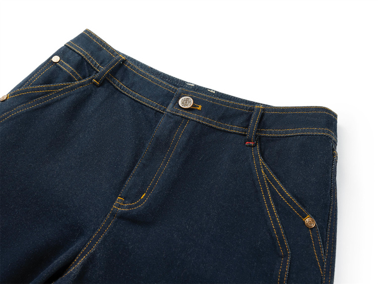 YAYING Straight-Leg Embroidered Jeans