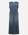 EP YAYING Sleeveless Faux Denim Dress EGKPC4520AB