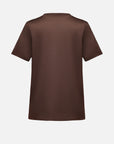 EP YAYING Silk Cooling Short-Sleeve Top EGKPS5329AK
