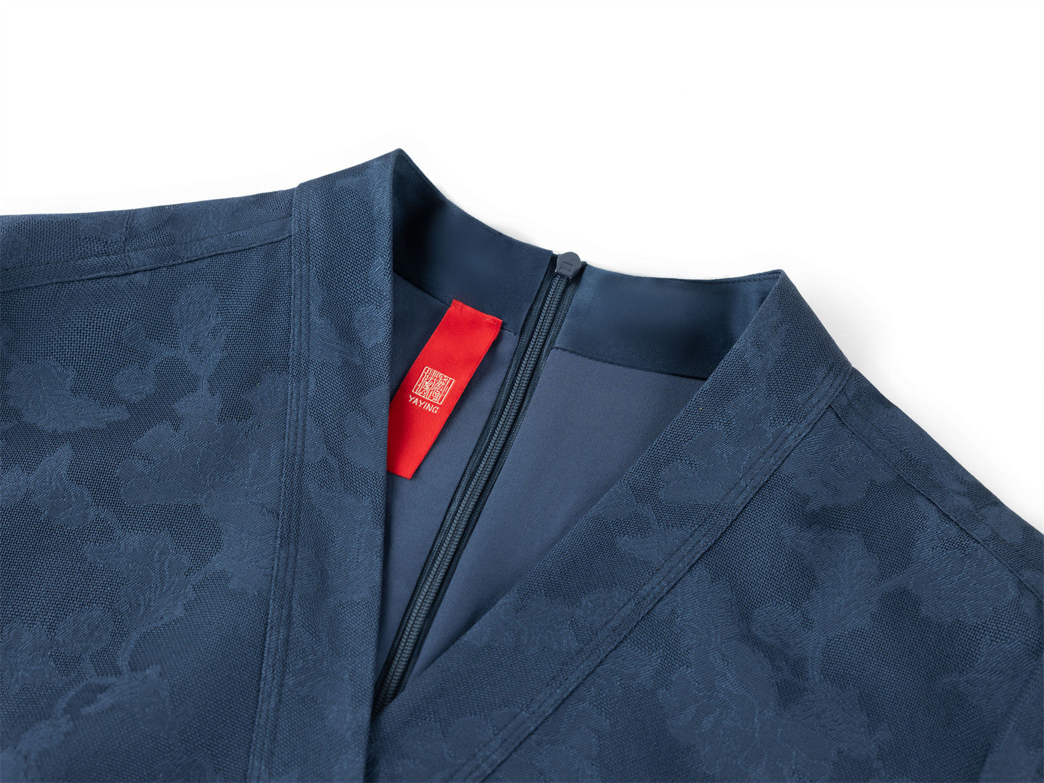 YAYING Jacquard Silk Dress