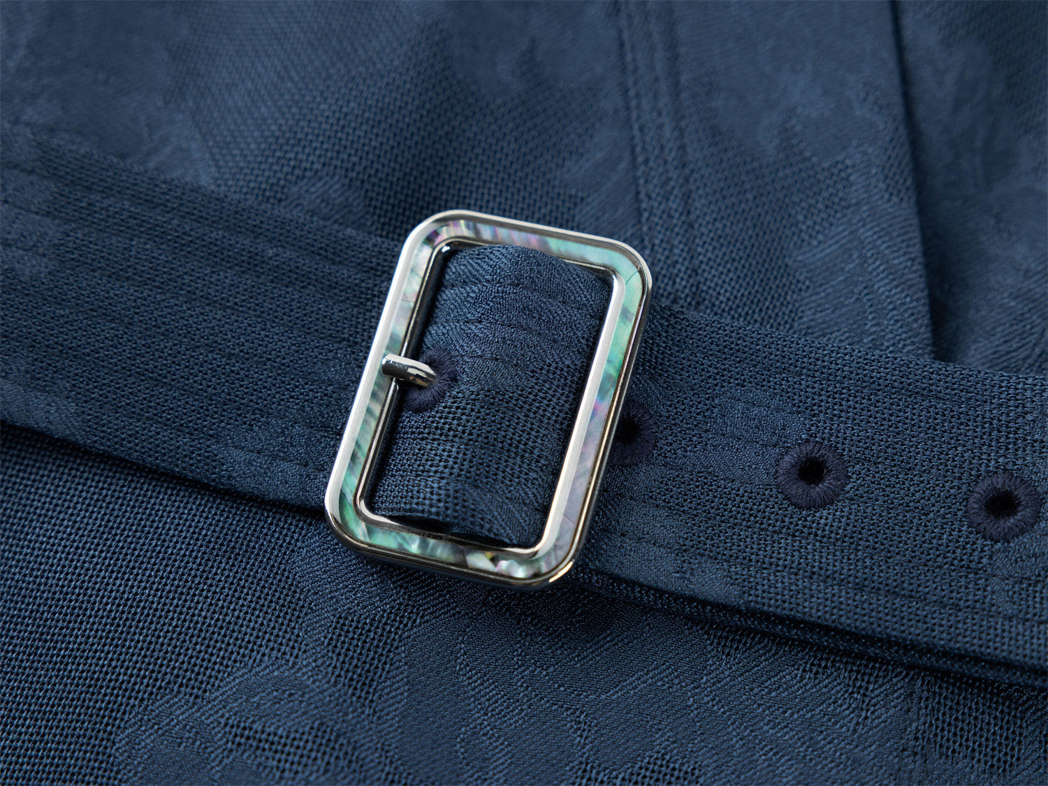 YAYING Jacquard Silk Dress