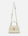 EP YAYING Woven Leather Flap Bag