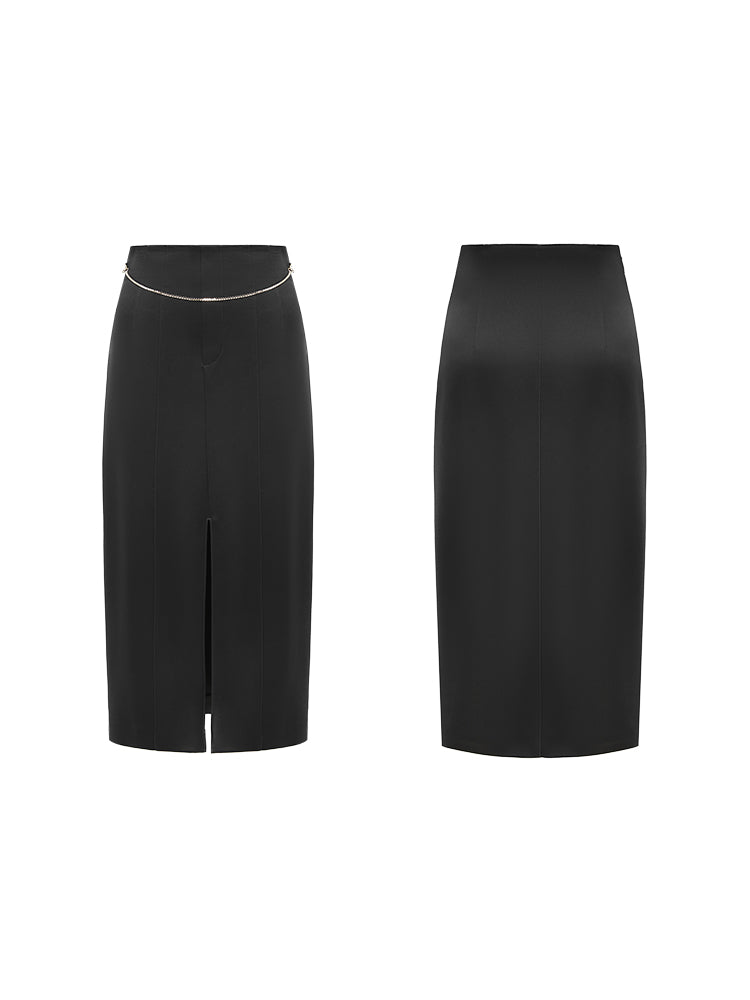 EP YAYIING triacetic acid Midi Skirt