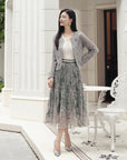 YAYING Water-Soluble Lace Knit Cardigan