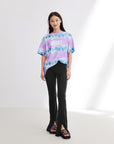 EP YAYING Loose Fit Printed Short-sleeve T-shirt