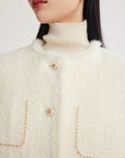 EP YAYING Parisian-Inspired Cotton Jacket