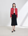 EP YAYING Velvet Mermaid Skirt