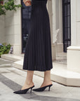 YAYING High-Waisted Knit Skirt