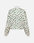 EP YAYING Polka Dot Silk Blazer EGJES1232AG
