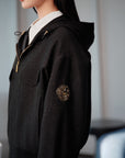 YAYING Textured Patterned Coat