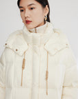 EP YAYING mid-length down jacket
