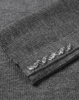 EP YAYING Pure Wool Solid Color Knit Sweater