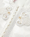 YAYING White Embroidered