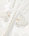 YAYING White Embroidered