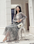 YAYING Water-Soluble Lace Knit Cardigan