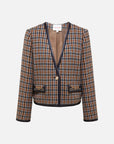 EP YAYING Houndstooth jacket
