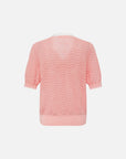 EP YAYING V-Neck Textured Knitwear
