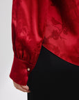 EP YAYING Silk Printed Shirt