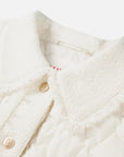 EP YAYING Long spliced down jacket