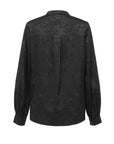 EP YAYING Silk Jacquard Shirt