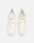 EP YAYING Woven Patchwork Leather Sneakers EAJPLXC03AW