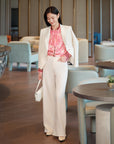 YAYING Triacetate Straight-leg Pants