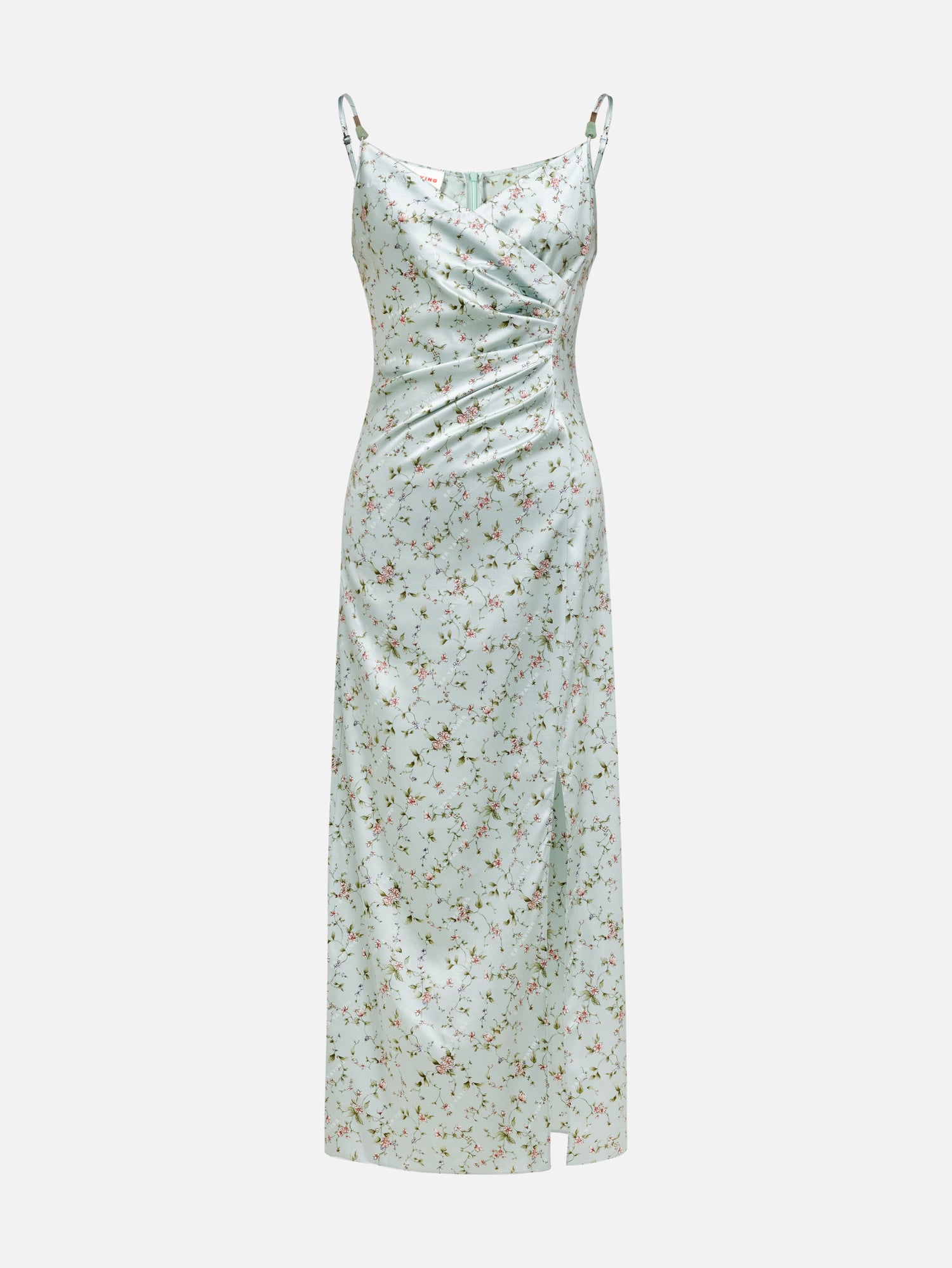 EP YAYING Silk Floral Dress