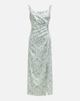 EP YAYING Silk Floral Dress