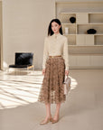 YAYING Wool Cashmere Knitted Cardigan