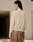 YAYING Wool Cashmere Knitted Cardigan