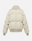 EP YAYING Chenille Jacquard Goose Down Coat EGKIAY131AM