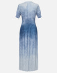 EP YAYING Gradient Pleated Dress EGKEA4610AB