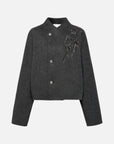 EP YAYING Sheep Wool National Style Coat