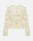 EP YAYING Hollow Textured Knit Cardigan EGKEC9121AM