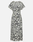 EP YAYING Silk Printed Dress EGKPS4601AH