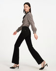 EP YAYING High Waist Flared legs Pants