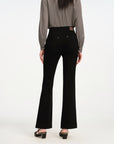 EP YAYING High Waist Flared legs Pants