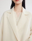 EP YAYING Alashan Cashmere Coat