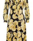 YAYING Printed Mulberry Silk Dress