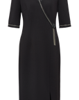 YAYING Chinese Style Waist-Cinched Dress