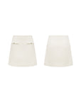 EP YAYING Woolen Parisian-Style Skirt