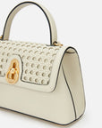 EP YAYING Woven Leather Flap Bag