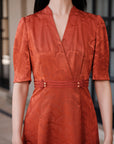 YAYING Mulberry Silk Red Dress