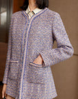 YAYING Tweed Parisian-Style Coat