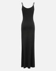 EP YAYING Long Slim Suspenders Dress