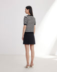 EP YAYING Hollow Striped Knitwear