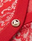YAYING Embossed Knit Vest