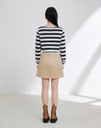EP YAYING Merino Wool Knitted Cardigan