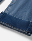 EP YAYING Long-staple Cotton Slim Jeans