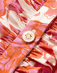 YAYING Silk Printed Dress